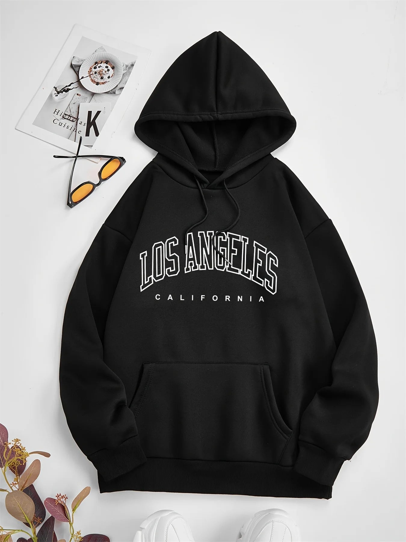 Los Angeles Hoodie – Men’s Warm Fleece