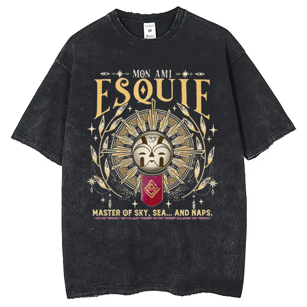 Clair Obscur Expedition 33 Vintage Cotton Gamer T-Shirt