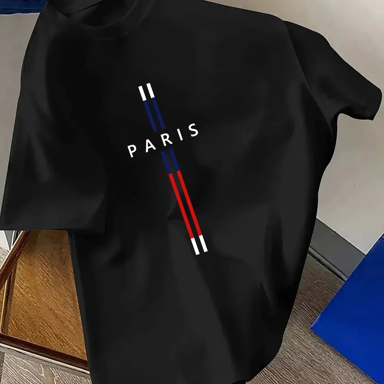 Paris Letter Loose Fit T-Shirt