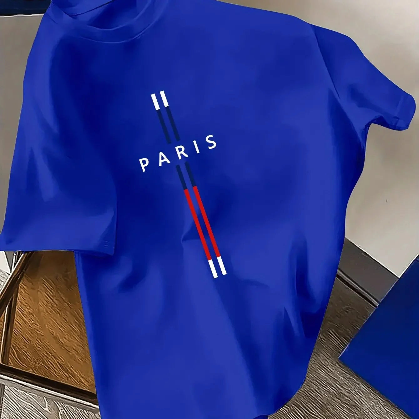 Paris Letter Loose Fit T-Shirt