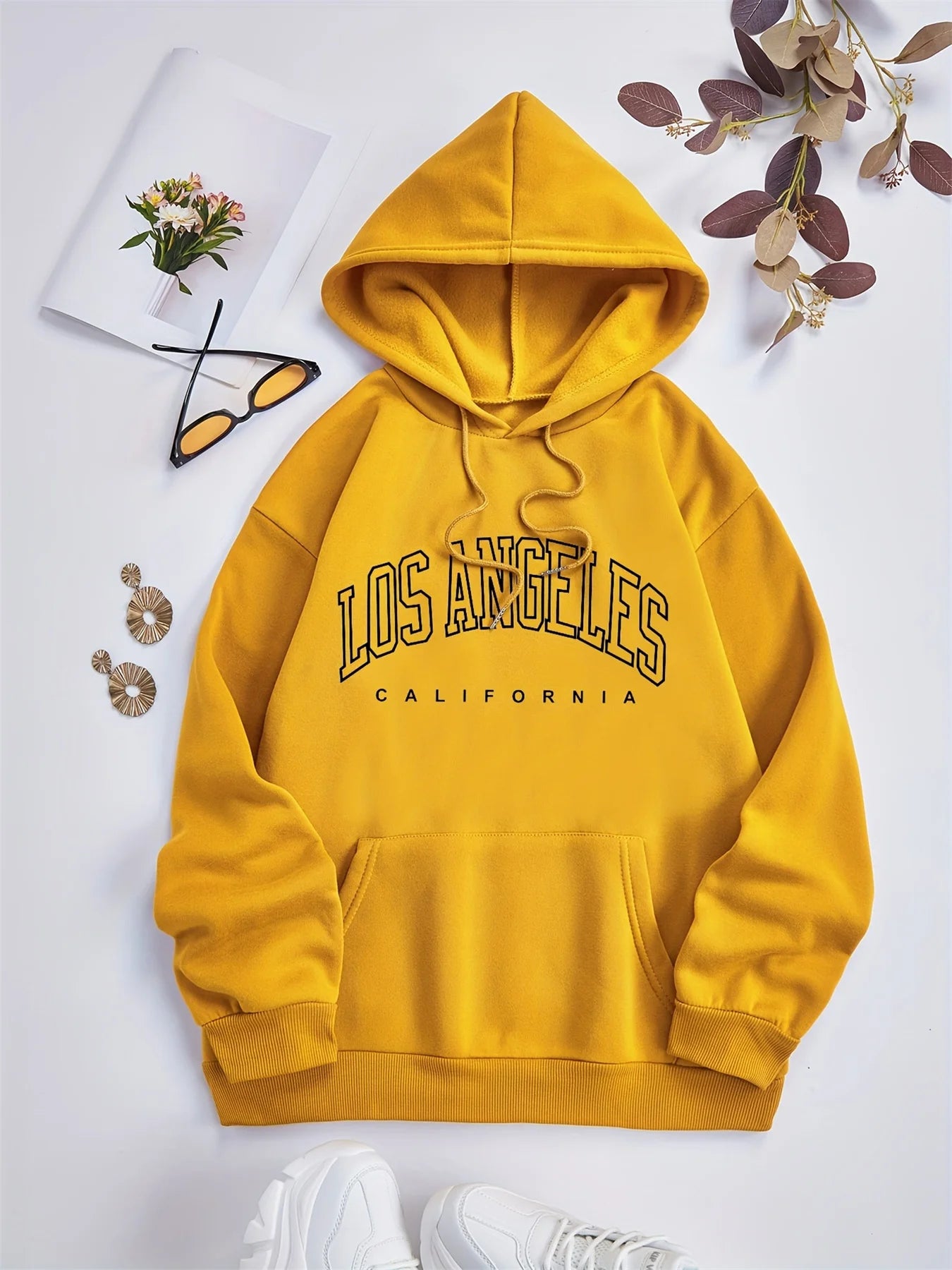 Los Angeles Hoodie – Men’s Warm Fleece