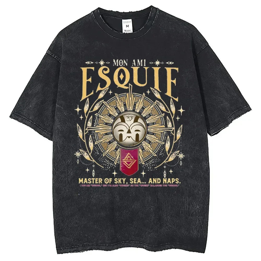 Clair Obscur Expedition 33 Vintage Cotton Gamer T-Shirt