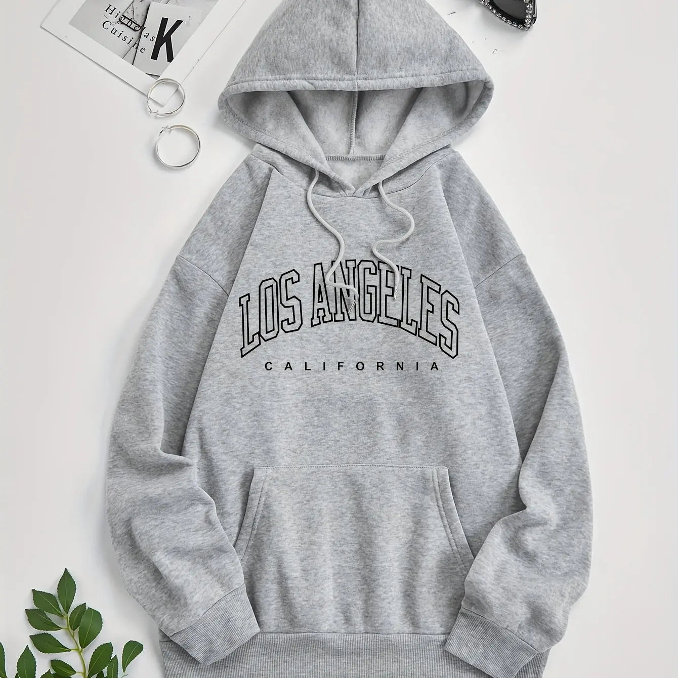Los Angeles Hoodie – Men’s Warm Fleece