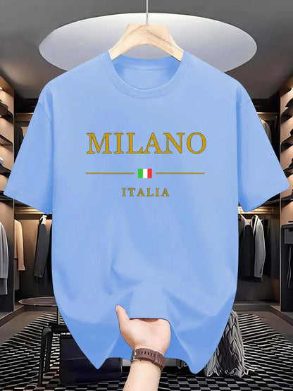Milano Italia 100% Cotton T‑Shirt