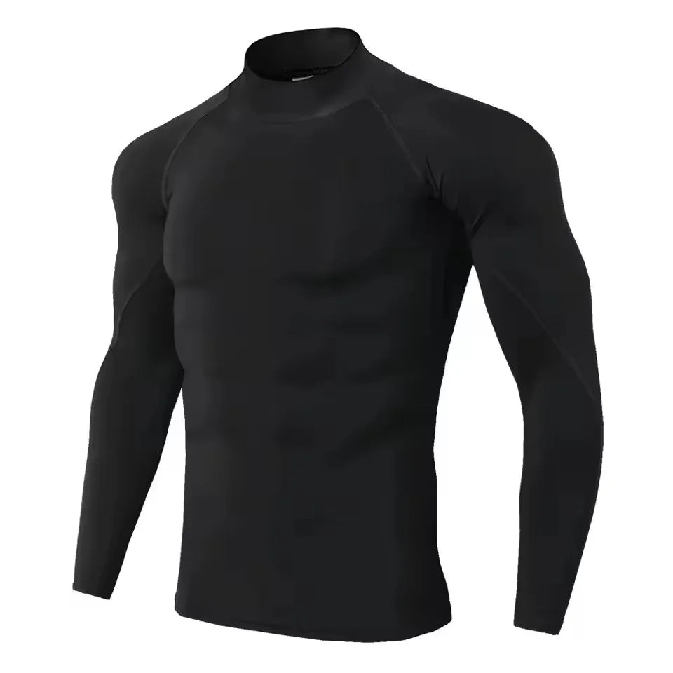 Men’s Compression Long Sleeve – Quick Dry Gym