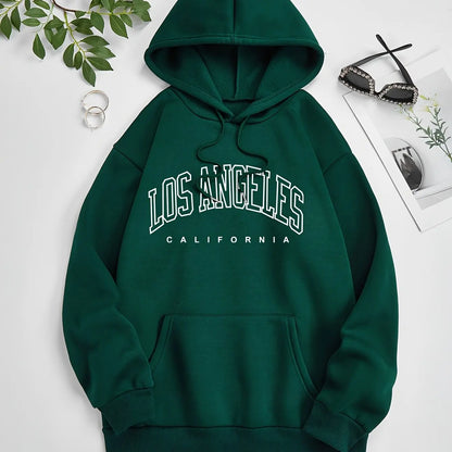 Los Angeles Hoodie – Men’s Warm Fleece