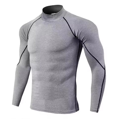 Men’s Compression Long Sleeve – Quick Dry Gym