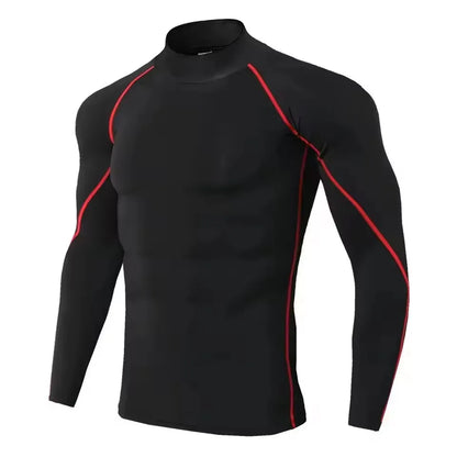 Men’s Compression Long Sleeve – Quick Dry Gym