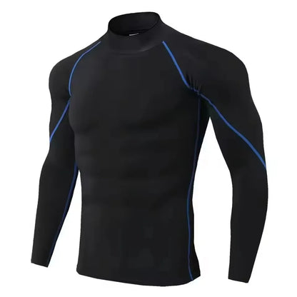 Men’s Compression Long Sleeve – Quick Dry Gym
