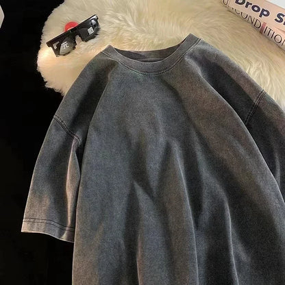 Oversized Acid Wash Y2K Street Tee