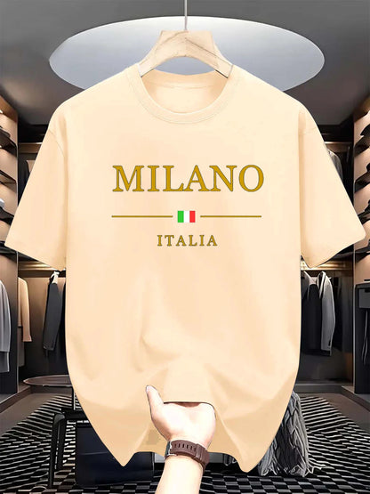 Milano Italia 100% Cotton T‑Shirt