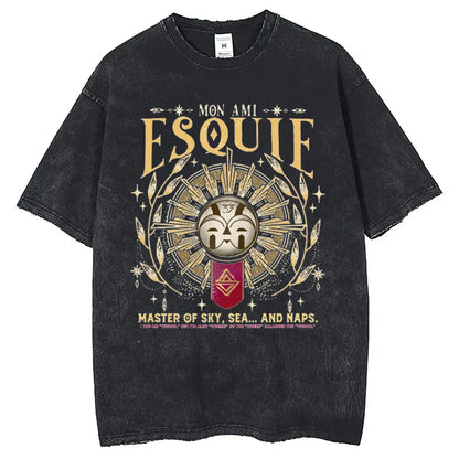 Clair Obscur Expedition 33 Vintage Cotton Gamer T-Shirt