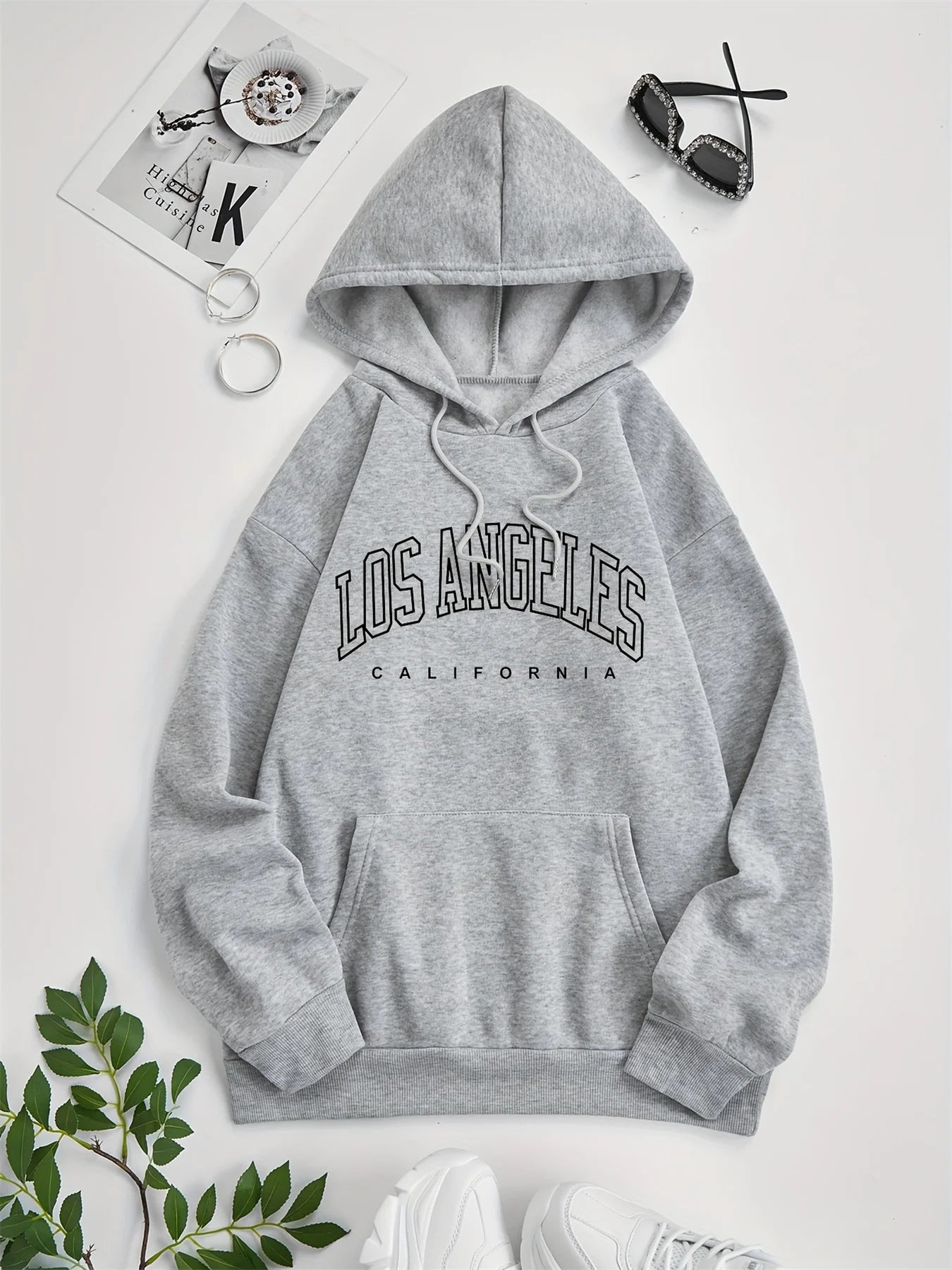 Los Angeles Hoodie – Men’s Warm Fleece