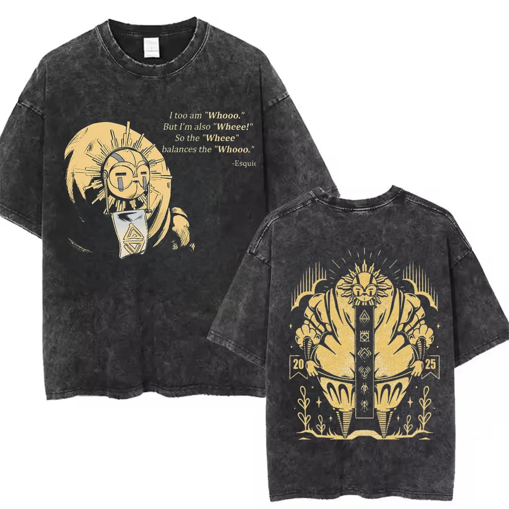 Clair Obscur Expedition 33 Vintage Cotton Gamer T-Shirt