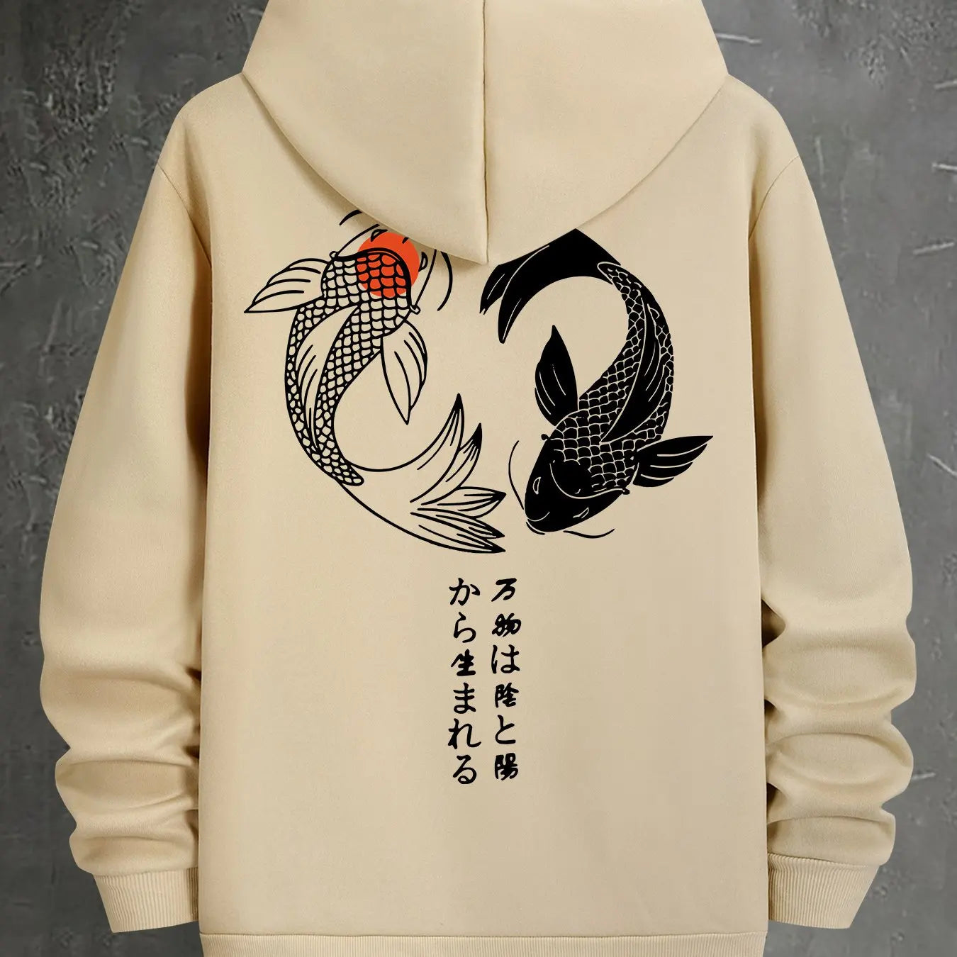 Koi Carp Hoodie – Unisex Warm Fleece