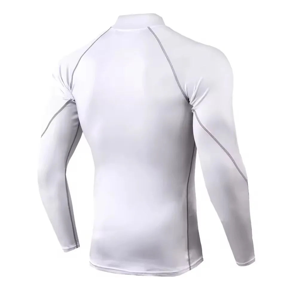 Men’s Compression Long Sleeve – Quick Dry Gym