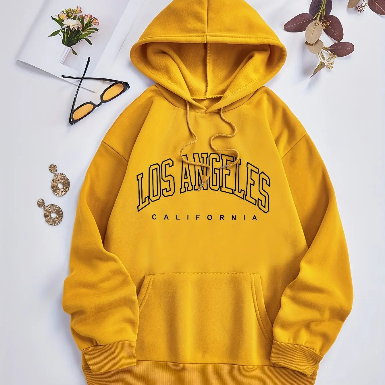 Los Angeles Hoodie – Men’s Warm Fleece
