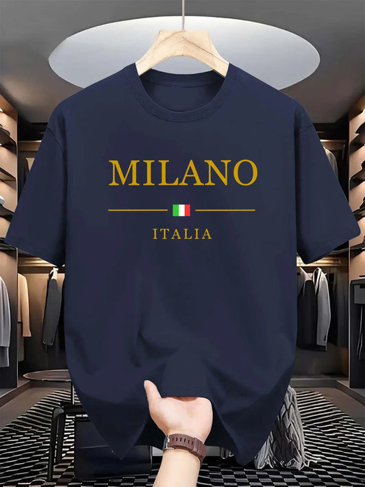 Milano Italia 100% Cotton T‑Shirt