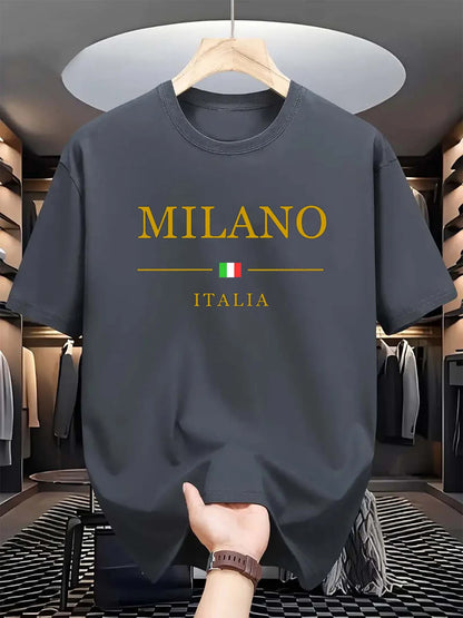 Milano Italia 100% Cotton T‑Shirt